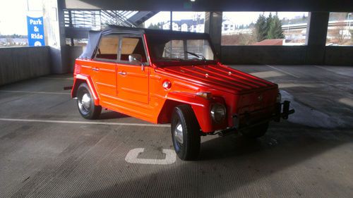 1973 vw thing 60708 originail miles aseom cond