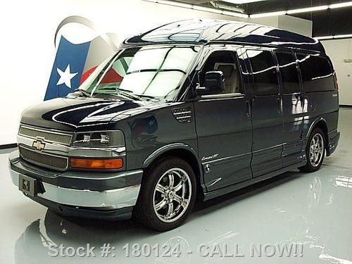 2010 chevy express explorer ltd se hi-roof dvd sunroof texas direct auto