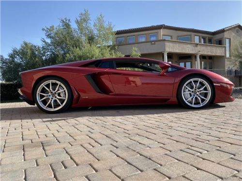 2013 lamborghini aventador rosso leto 1 of 1