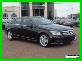 2011 mercedes-benz c300 sport sedan 19k miles*4matic*heat seat*1owner*we finance