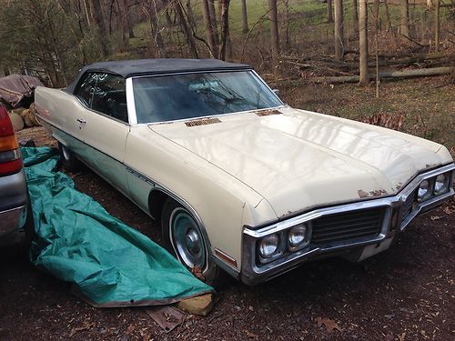 1970 buick electra 225 convertible very rare find needs restore runs 455