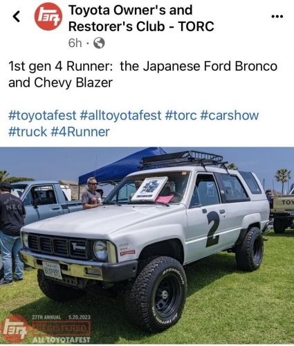 1986 Toyota 4Runner RN60, US $18,700.00, image 15