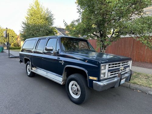 1988 chevrolet suburban v200 silverado 4x4 3/4 ton