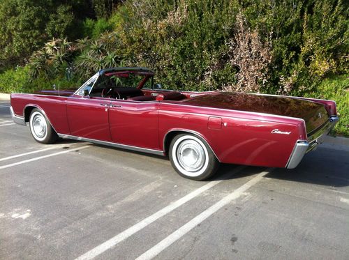 67 lincoln continental convertible