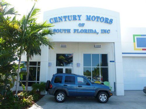 2005 jeep liberty 4x4 4wd four wheel drive low mileage clean carfax