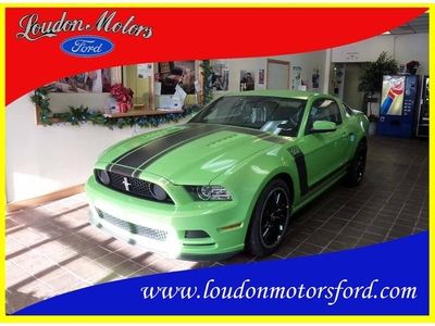 Boss 302 new manual coupe 5.0l high performance gotta have it green