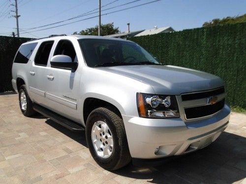 13 chevy suburban rear dvd lt loaded very clean full warranty fla gmc yukon xl