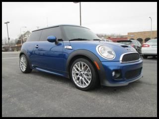 2012 mini cooper hardtop cpe s john cooper works premium blue black harmon