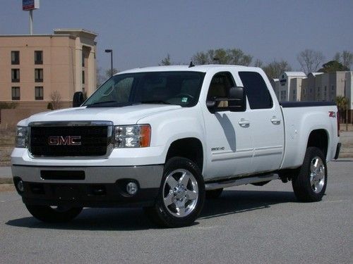 2011 gmc sierra slt 2500 hd 4x4 one-owner perfect condition low miles 6.6 diesel