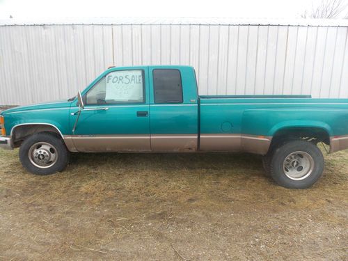 1995 chevrolet c3500 silverado extended cab pickup 2-door 6.5l