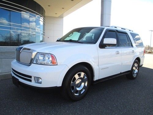 2006 lincoln navigator 4wd white navigation dvd loaded stunning