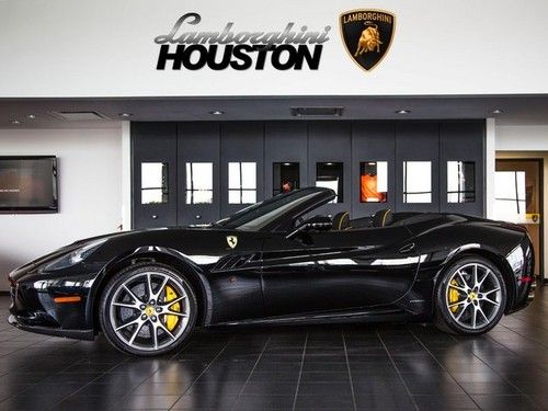 2011 ferrari california 2+2 nero nav ipod daytona seats carbon fiber magneride