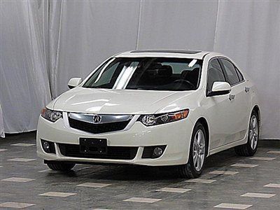 2010 acura tsx 36k warranty 6cd xm mroof heated leather seats loaded