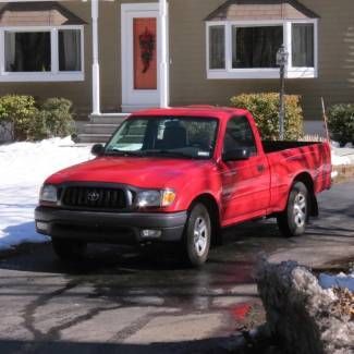 2004 red! ac pb ps abs completely serviced toolbox 5 speed bed liner new tires