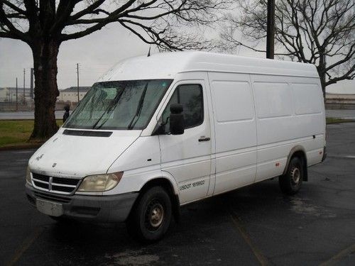 2004 dodge sprinter cargo van! diesel! bank repo! absolute auction! no reserve!