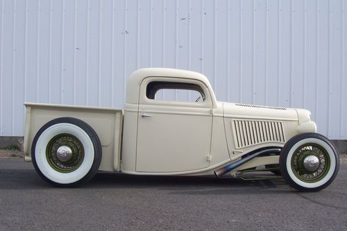 36 ford truck  traditional  style street rod. bad to the bone........