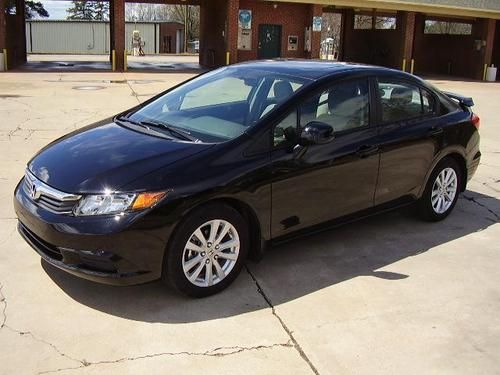 2012 honda civic ex 4dr previous damage repaired