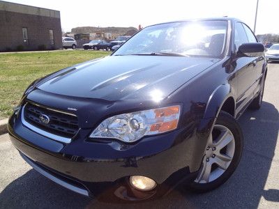 Subaru legacy outback 3.0 ll bean 4wd sedan heated leather sunroof no reserve