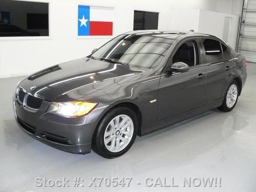 2007 bmw 328i sedan automatic sunroof xenons alloys 69k texas direct auto