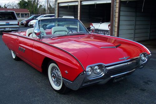 1963 ford thunderbird convertible