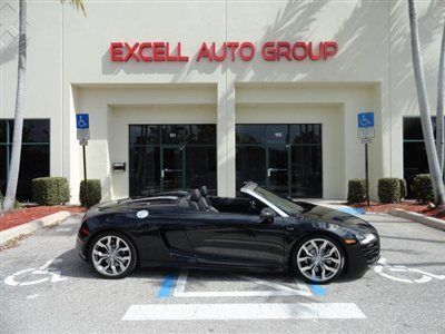 2011 audi r8 5.2 v10 convertible for $1120 a month with $28,000 down