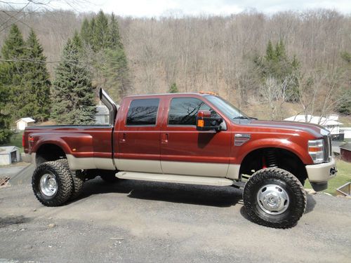 2008 ford f-350 super duty king ranch crew cab pickup 4-door 6.4l