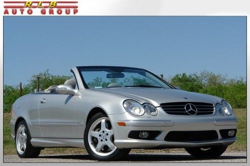 2004 clk500 cabriolet immaculate one owner! incredibly low miles! call toll free