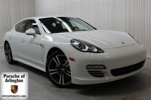 2013 porsche panamera 4s navigation bose audio tineo interior package white