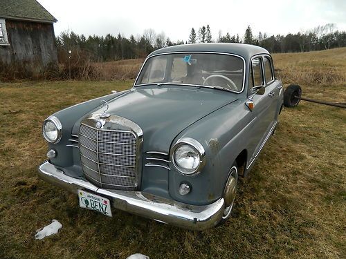 Mercedes benz 1960 180b 4 door