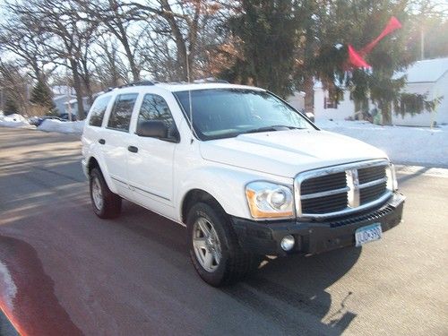 2004 dodge durango limited sport utility 4-door 5.7l repairable fix drive as is