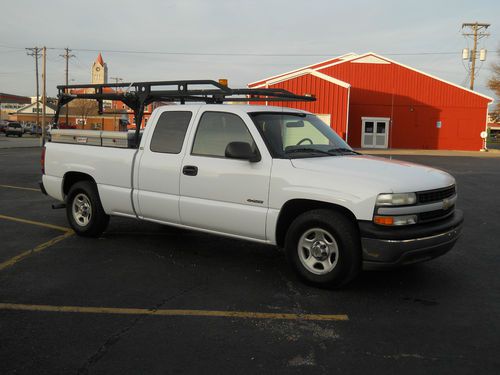 2002 chevrolet silverado 1500 base extended cab pickup 4-door 4.8l ladder racks