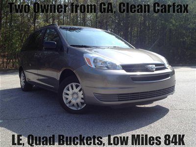 Two owner from georgia clean carfax quad buckets low miles only 84k rear air