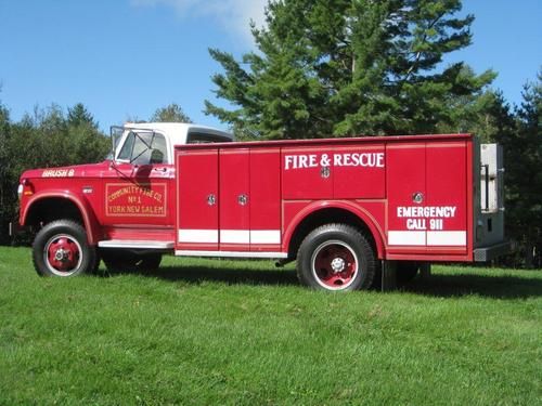 Dodge w500 brush truck power wagon, no reserve