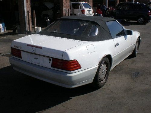 1992 mercedes convertible sl500