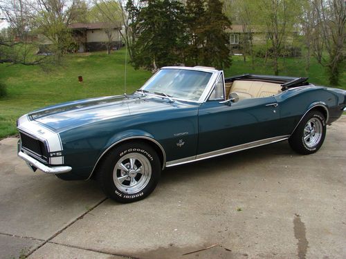 67 camaro rally sport converible