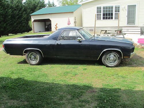 1970 elcamino project car very solid car