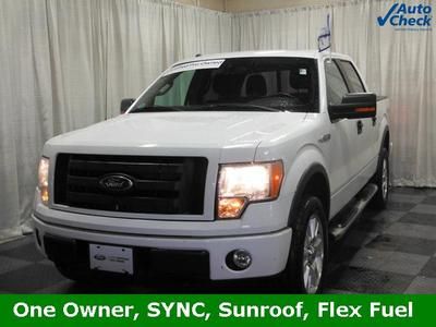 We finance!! crew cab 5.4l triton v8 4x4 4wd ford certified