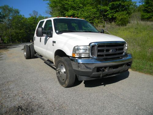 2003 ford f550 12 valve cummins diesel conversion 4x4 crew cab no reserve!!!!
