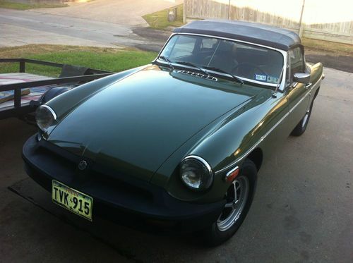 1976 mgb convertible 66k original miles