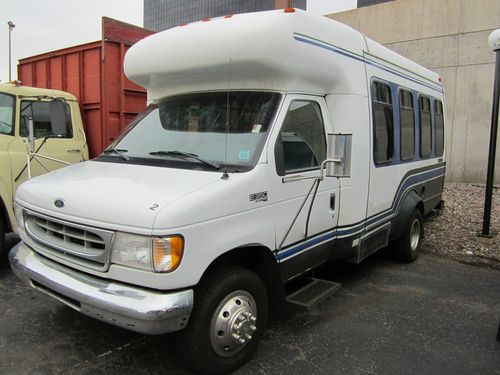 1999 ford e-350 econoline diesel van 2-door 7.3l passenger bus