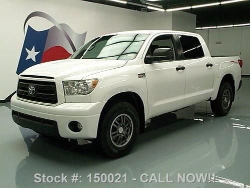 2010 toyota tundra crewmax 4x4 5.7 trd rock warrior 61k texas direct auto