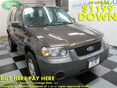 2007(07)escape xlt we finance bad credit! buy here pay here low down $1199