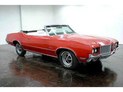 1972 oldsmobile cutlass supreme convertible 350 v8 automatic ps console look