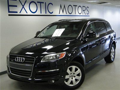 2007 audi q7 premium awd! blk/gry! heated-sts 3rd-row bose 6-cd xenons!!