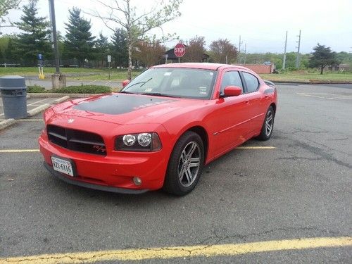 Dayton charger 2006 red r/t v8 - 5.7l hemi dodge