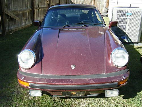 1983 911 sc porsche coupe, rebuilt engine, project.