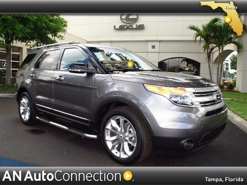 Ford explorer xlt with leather &amp; 9k miles