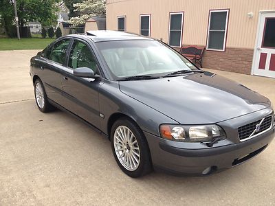 2004 volvo s60 2.5t premium one owner drives excellent loaded low miles only 60k