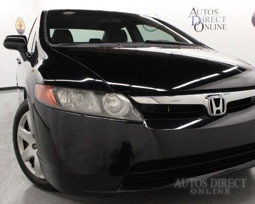 We finance 2007 honda civic sedan lx auto clean carfax cd keylessentry pwrwndws