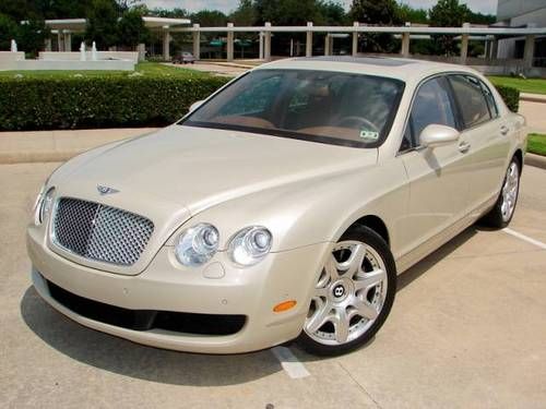 2008 bentley continental flying spur sedan 4-door 6.0l